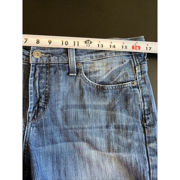 LUCKY BRAND Jeans Womens 10/30 Neopolitan Easy Rider Blue Denim Straight 30" Leg - Picture 11 of 14